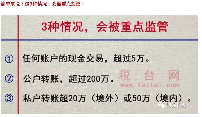 定了！2020個(gè)人銀行賬戶進(jìn)賬多少會(huì)被查？老板一定要知道！