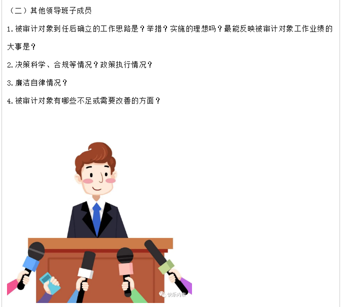 經(jīng)濟責任審計訪談方案