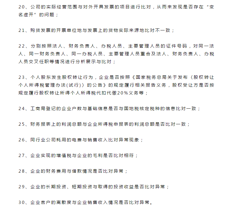 最嚴稅務稽查！40余部門將聯(lián)合稽查，稅局剛通知！這些企業(yè)要小心了！