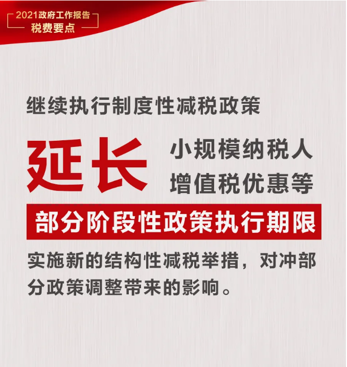 @納稅人繳費(fèi)人：政府工作報(bào)告中的這些稅費(fèi)好消息請(qǐng)查收！