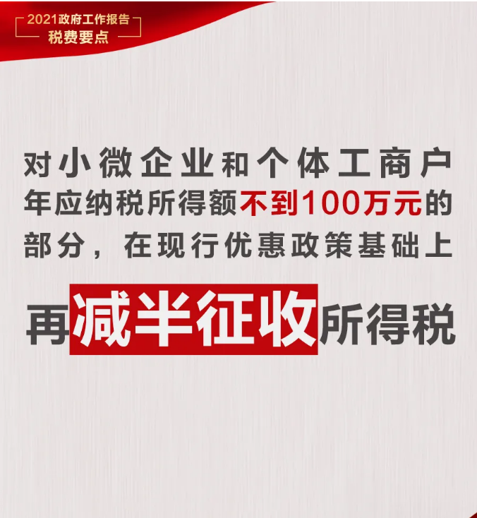 @納稅人繳費(fèi)人：政府工作報(bào)告中的這些稅費(fèi)好消息請(qǐng)查收！