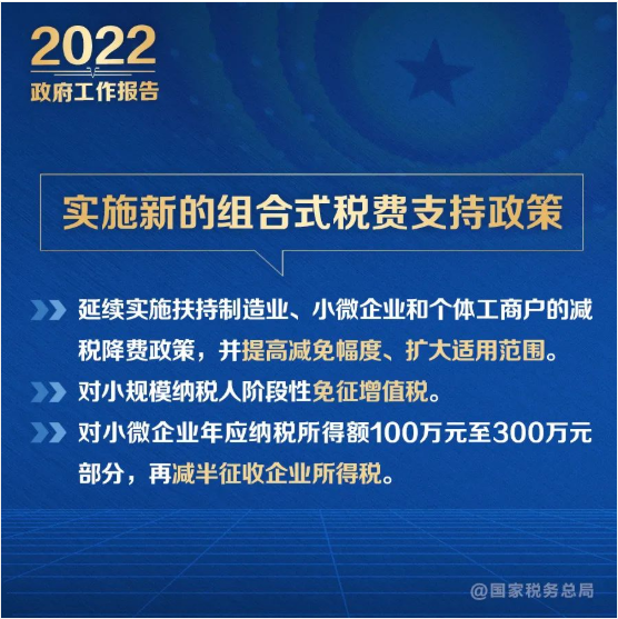 @納稅人繳費(fèi)人：政府工作報(bào)告的這些稅費(fèi)好消息請(qǐng)查收