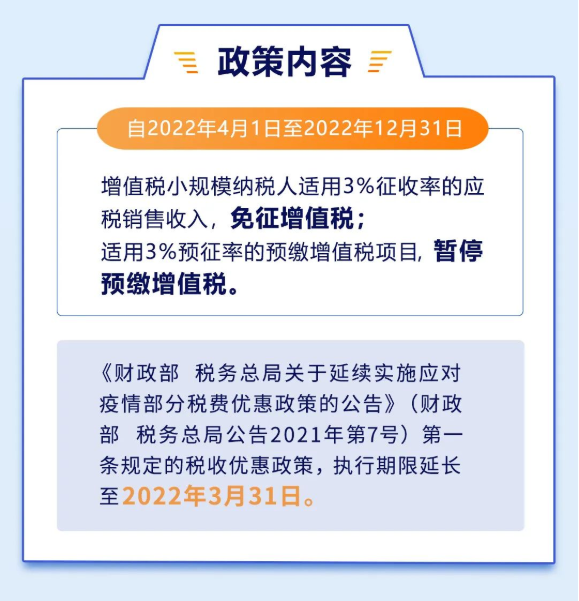 增值稅小規(guī)模納稅人免征增值稅“大禮包”來啦！