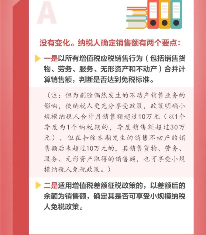 小規(guī)模納稅人減免增值稅政策要點，4月大征期用得上