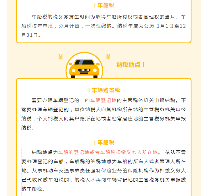 車輛購置稅和車船稅還是傻傻分不清？