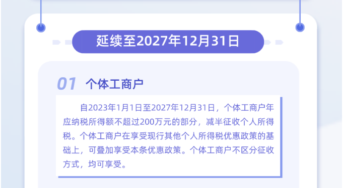 這些個(gè)稅優(yōu)惠政策延期